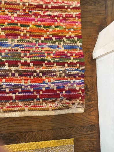 60 by 110 recycled polyester rug
