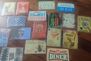 Metal signs