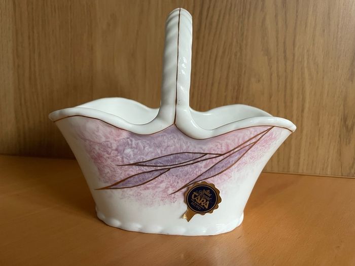 Royal Tara Fine Bone China decorative basket