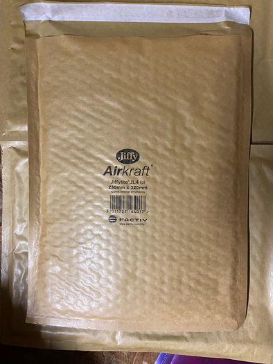 10 Jiffy AirKraft Bags Size 230mm x 320mm