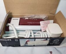 Philips Stewardess HD1165 Vintage Travel Iron with Bag + original Box ireland