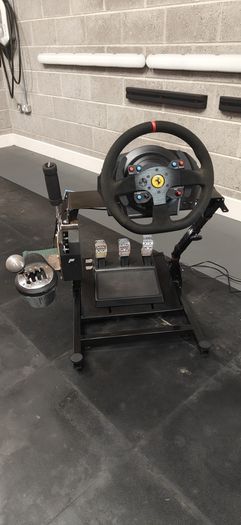 Racing Wheel, Handbrake & Stand