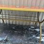 mid century retro vintage kitsch coffeetable for repair c1960 Image 6