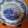 Two Blue/White Display Plates. Image 2