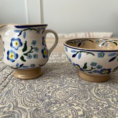 Nicholas Mosse Milk Jug and Small Bowl