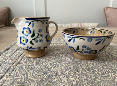 Nicholas Mosse Milk Jug and Small Bowl