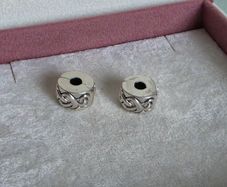 Pandora hearts charm clips perfect condition fully hallmarked
