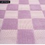 Retro Pink & Lilac Checkerboard Rug Image 4
