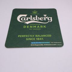 Carlsberg Lager - Beer Mat/Coaster