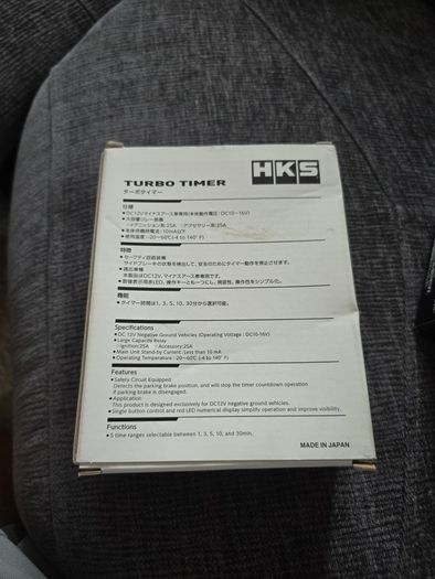 Hks turbo timer GENUINE HKS