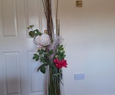 Large Vase and Flowers