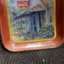 Coca cola metal drinks tray,used condition, see pictures for condition good solid used condition, nice display advertising item, buyer collects or pays postage thank you, sold as is ,front good ,back small bit of surface rust,, Image 5