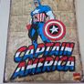 Vintage tin Batman, Captain America, Iron Man, and Spider-Man. Image 4