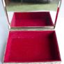 Vintage Silver Acanthus Leaf Ornated Embossed Design Cigarette/jewelry Box Image 7