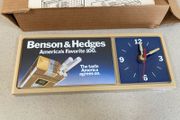 Benson &amp; Hedges Wall or Desk Clock new