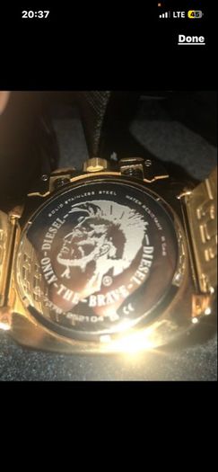 Diesel watch gold