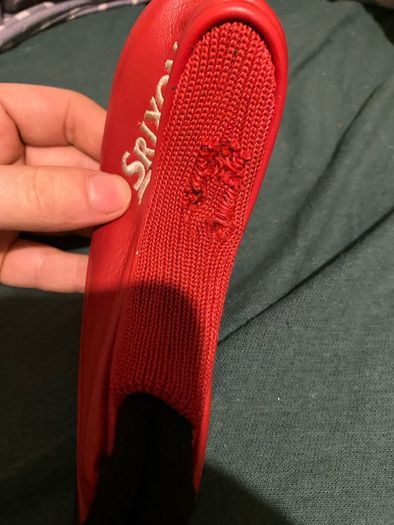 Red srixon Z 3 wood, golf driver cover
