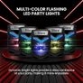 Portable PA Speaker, Bluetooth- Loudspeakers, 600W Rechargeable w/ 10 Subwoofer 1 Tweeter, Pa System w/Wireless Microphone, Dj Speakers, w/Recording Function/Mic Input/Lights/USB/SD/Radio Image 3