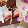 Treasure Chest with Lock / Treasure Chest / France Wooden Box / Various Sizes Image 3