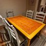 Light Coloured Wooden Kitchen Chairs Image 5