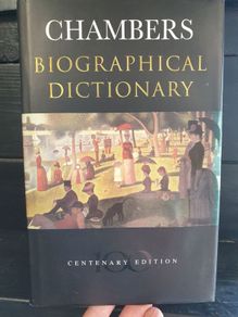 chambers biographical dictionary