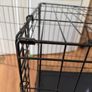 Dog crate 90x60x60cm - very good condition Image 2