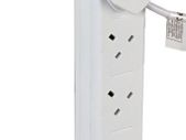 extension lead 8 Way Tower Extension Lead, 5m, White -