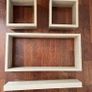 Set of 4 Floating Wall Shelves Light Oak Effect - Greystones Image 2
