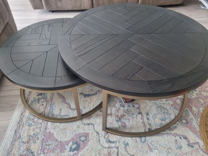 Grey Ash Nested coffee table