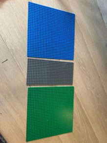 3 Authentic Lego Baseboards