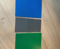 3 Authentic Lego Baseboards
