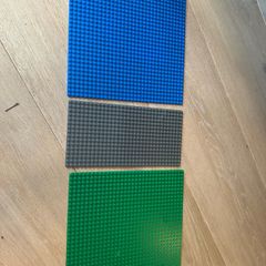 3 Authentic Lego Baseboards