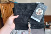 New handbag made of natural suede Esmara