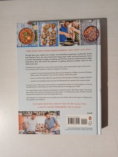 The Happy Pear - Recipes for Happiness by David & Stephen Flynn Signed by the authors