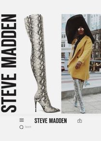 Steve Madden thigh boots