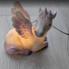 Unicorn light for bedside or bedroom or playroom