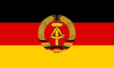 East Germany DDR flag 3 x 5' FREEPOST