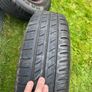 VW POLO ,3 steel rims with good tyres & 4 VW polo hub caps Image 6