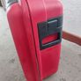 Red hard-shell suitcase Image 3