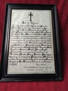 Reglious wall Plaque