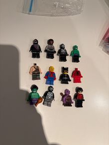 lego superheroes Minifigures job lot