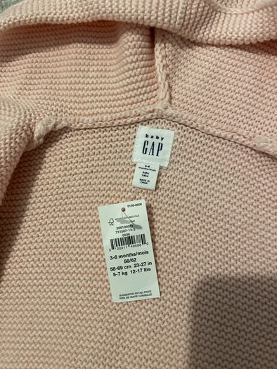 baby GAP Brennan Bear Sweater - New