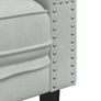 Living Room Couch 3 pcs Light Grey 194 x 74.5 x 70.5 cm Velvet Image 4
