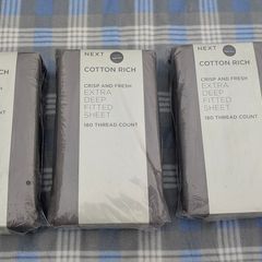 Brand new Fitted Sheets and Flat Sheet
