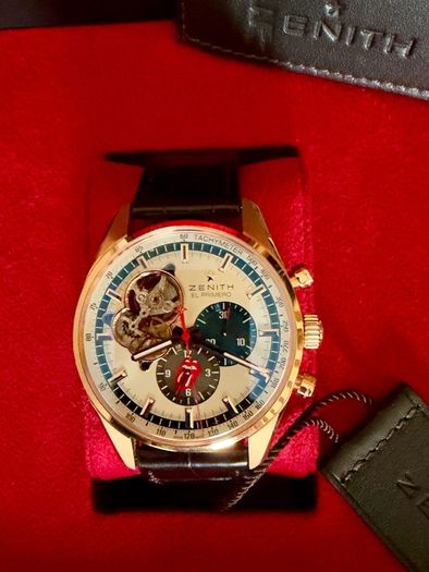 Zenith El Primero Chronomaster  Rolling Stones Limited Edition of 100 Worldwide 18.2041.4061/77.C494