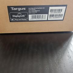 Targus DOCK180EUZ-52 Dual 4K Docking Station with Power Delivery