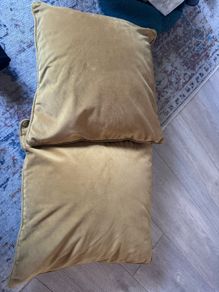 Mustard Cushions