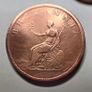 3 English Coin Lot.  Farthing;  Half Penny; Penny. Image 5