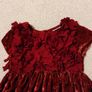 NEXT Red Velvet Occasion Dress, Image 8