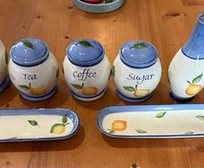 Kitchen Storage set( tea , coffee . Sugar )